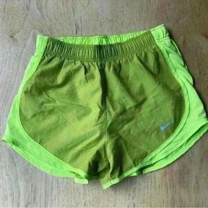 Nike Women's XS Shades of Green Running Shorts